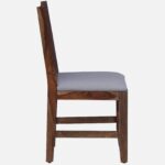 Korvyn Rustic Solid Sheesham Wood Dining Set for 8 People - Image 6