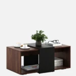 Kster Solid Wood Coffee Table in Warm Walnut Finish - Image 4
