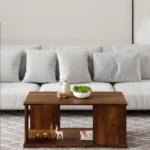 Oakridge Solid Wood Coffee Table in Walnut Finish