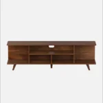 Brentwood Rubberwood TV Stand in Fade Resistant Natural Wenge Finish - Image 2