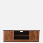 Grovemill Engineered Wood TV Console in Heat Resistant Warm Chestnut Finish - Image 4
