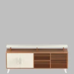 Grovemill Engineered Wood TV Console in Heat Resistant Warm Chestnut Finish - Image 6