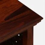 Solid Teak Wood Scandinavian Coffee Table in Light Oak - Image 6
