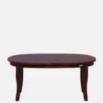 Pine Wood Vintage Trunk Style Coffee Table in Rustic Brown - Image 3