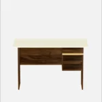 Modern Wooden Study Table with Storage - Image 5