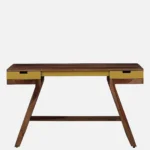 Nail Sheesham Wood Writing Table In Scratch Resistant Provincial Teak Finish - Image 8