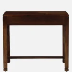 Near Sheesham Wood Writing Table In Provincial Teak Finish - Image 4