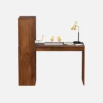 Rain Sheesham Wood Writing Desk with Spacious Work Surface - Image 9