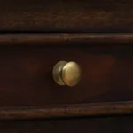 Shok Sheesham Wood Writing Table In Provincial Teak Finish - Image 10