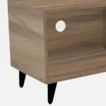 Terraa Handmade Acacia Wood Entertainment Console In Natural Stone Finish - Image 7