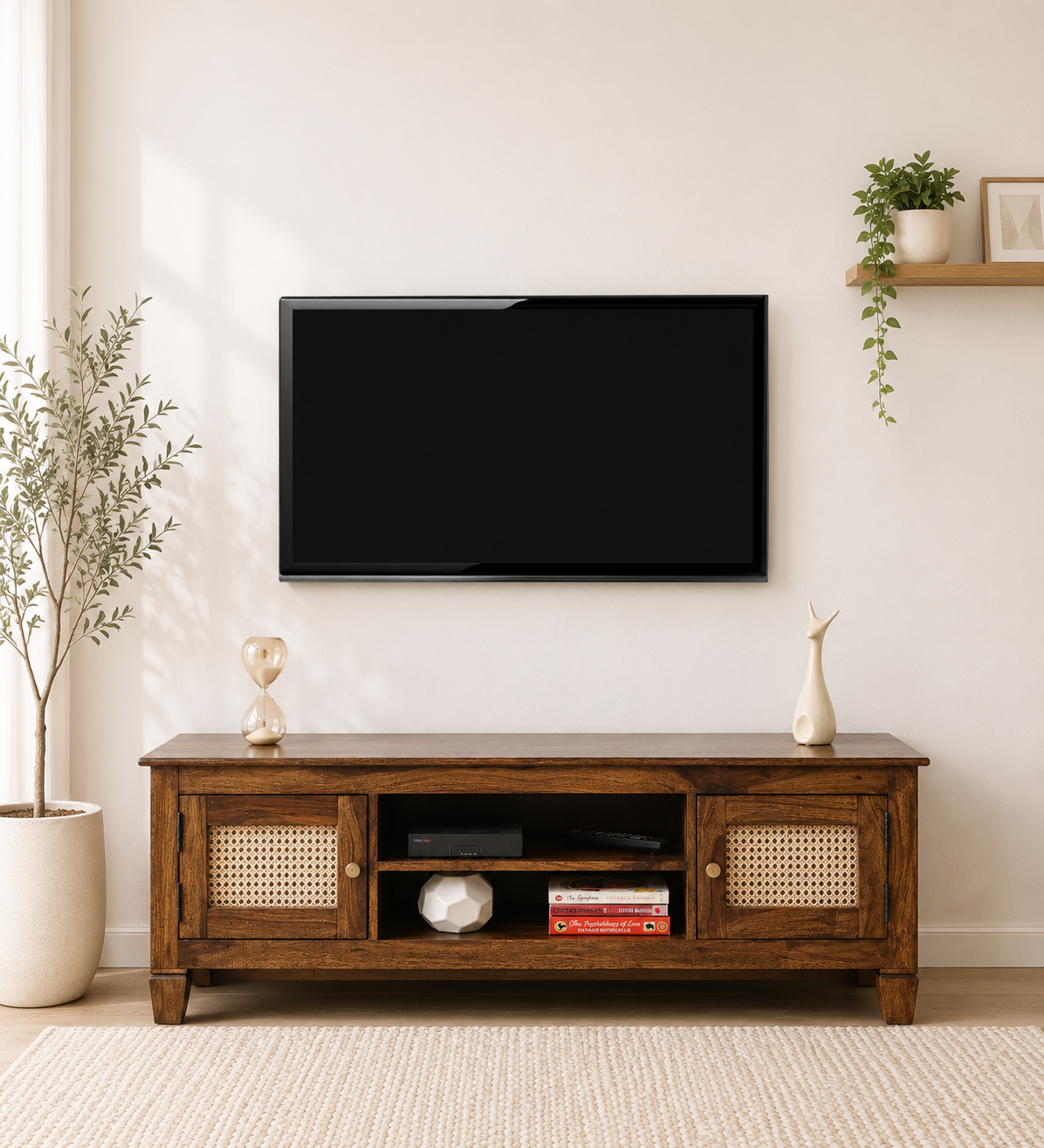 Timbelo-Sheesham-Wood-Entertainment-Unit-with-Rustic-Brown-Finish-classicwood-1.png Timbelo Sheesham Wood Entertainment Unit with Rustic Brown Finish - Image 1