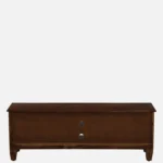 Timbelo Sheesham Wood Entertainment Unit with Rustic Brown Finish - Image 8
