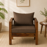 Kingsley Premium Upholstered Lounge Chair Sofa for Home and Office Use