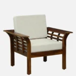 Harper Modern Fabric 1 Seater Sofa with Superior Comfort and Contemporary Appeal - Image 3