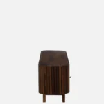 Planko Engineered Wood TV Cabinet with High Gloss Finish in Wenge - Image 5