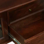 Homera Particle Board TV Cabinet with Soft Close Hinges in Sandy Beige - Image 4