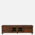 Homera Particle Board TV Cabinet with Soft Close Hinges in Sandy Beige - Image 7