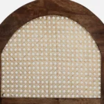 Dharitri Solid Sheesham Wood Bookshelf in Natural Oak Finish - Image 6