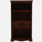 Pancham Solid Sheesham Wood Bookshelf in Honey Natural Finish - Image 5
