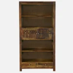 Kramik Solid Sheesham Wood Bookshelf in Natural Oak Finish - Image 6