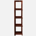 Unnati Solid Sheesham Wood Bookshelf in Honey Teak Finish - Image 4
