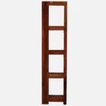 Unnati Solid Sheesham Wood Bookshelf in Honey Teak Finish - Image 5