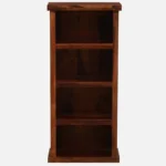 Lambvar Solid Sheesham Wood Book Rack in Warm Walnut Finish - Image 5