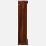 Lambvar Solid Sheesham Wood Book Rack in Warm Walnut Finish - Image 6