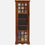 Ishaan Sheesham Wood Library Bookshelf In Walnut Finish - Image 6