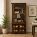 Tavish Sheesham Wood Bookshelf