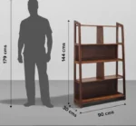 Aster Sheesham Wood Bookshelf - Image 3