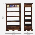 Kairo Sheesham Wood Bookshelf - Image 3