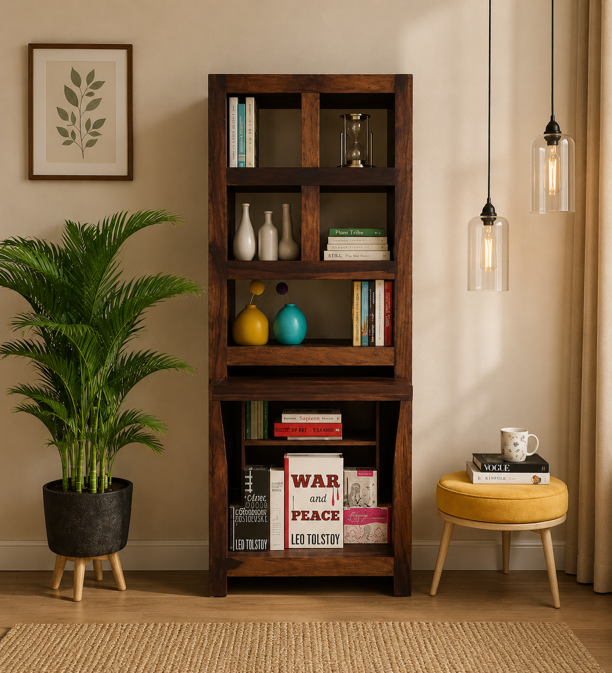 Orin-Sheesham-Wood-Bookshelf-classicwood-1.png Orin Sheesham Wood Bookshelf - Image 1