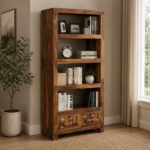 Nyra Sheesham Wood Bookshelf