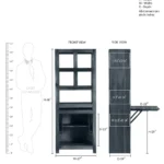 Zivah Sheesham Wood Bookshelf - Image 3