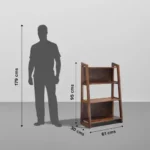 Maira Sheesham Wood Bookshelf - Image 3