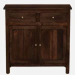 Ayaan Solid Sheesham Wood Storage Cabinet In Honey Finish - Image 7