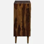 Vivaan Sheesham Wood Organizer Cabinet In Provincial Teak Finish - Image 3