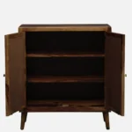 Vivaan Sheesham Wood Organizer Cabinet In Provincial Teak Finish - Image 7