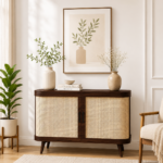 Samarth Solid Wood Cabinet With Door And Shelf Storage