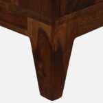 Verona Solid Sheesham Wood Cabinet with Shelves in Honey Oak Finish - Image 2