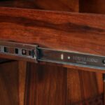 Aspen Sheesham Wood Utility Cabinet in Teak Finish - Image 2