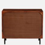 Aspen Sheesham Wood Utility Cabinet in Teak Finish - Image 14