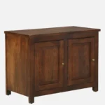Valencia Solid Wood Storage Cabinet in Walnut Finish - Image 12