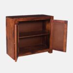 Cedar Bloom Contemporary Storage Cabinet - Image 4