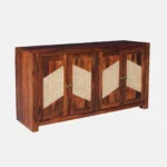 Walnut Heritage Wooden Display Cabinet - Image 7