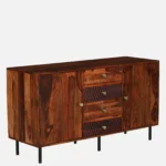 Willow Oak Luxury Wooden Home Cabinet - Image 9