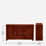 Walnut Grove Elegant Multi Purpose Cabinet Unit - Image 6