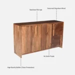 Maple Harmony Premium Wooden Organizer Cabinet - Image 5