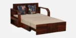 Killow Wooden Sofa Cum Bed With Comfortable Backrest Design - Image 2